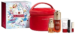 Zestaw, 6 produktów - Clarins Double Serum Iconic Collection Gift Set — Zdjęcie N1