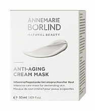Kremowa maska do twarzy przeciw oznakom starzenia - Annemarie Borlind Anti-Aging Cream Mask  — Zdjęcie N2