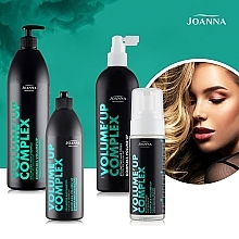 Szampon nadający objętość włosom cienkim, płaskim, delikatnym z kompleksem volume'up - Joanna Professional Volume'up Complex Volumizing Hair Shampoo — Zdjęcie N7