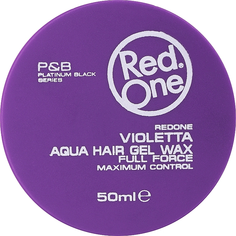 Wosk do włosów na bazie wody - Red One Aqua Hair Gel Wax Full Force Violetta — Zdjęcie N1