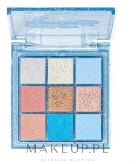 Paleta cieni do powiek - BH Cosmetics Totally 2000's 9 Color Shadow Palette — Zdjęcie Blue Fur