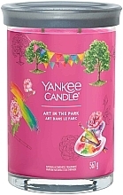 Świeca zapachowa w szkle Art In The Park, 2 knoty - Yankee Candle Singnature — Zdjęcie N1