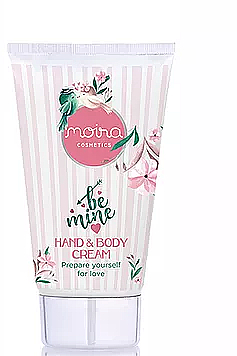 Krem do rąk i ciała - Moira Cosmetics Be Mine Hand&Body Cream — Zdjęcie N1