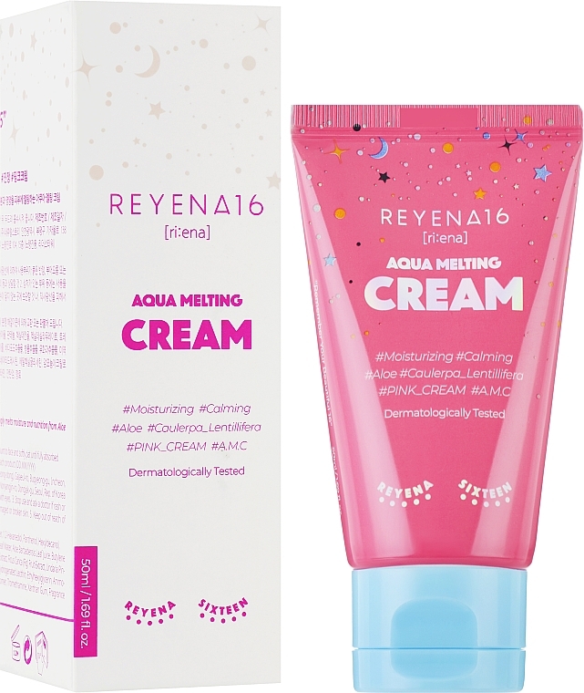 Krem nawilżający z wyciągiem z winogron morskich - Reyena16 Aqua Melting Cream  — Zdjęcie N2