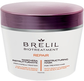 Rekonstruująca maska do włosów zmęczonych - Brelil Bio Treatment Repair Restructuring Mask For Treated Hair — Zdjęcie N1