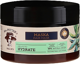 Kup Nawilżająca maska do włosów suchych Potrójna moc ziół - Mrs. Potter's Helps To Hydrate