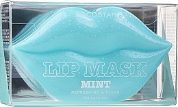 PRZECENA! Hydrożelowa maska do ust z zielonych winogron - Kocostar Lip Mask Mint * — Zdjęcie N4