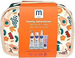 Zestaw, 5 produktów - Mustela Family Adventures Terracotta Suitcase — Zdjęcie N1