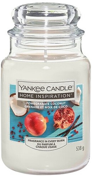 Świeca zapachowa w słoiku - Yankee Candle Home Inspiration Pomegranate Coconut — Zdjęcie N1