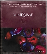 Intensywnie nawilżająca maseczka do twarzy - Vinesime Pinot Noir Intense Hydration Mask — Zdjęcie N1