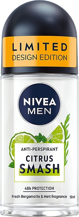 Antyperspirant w kulce dla mężczyzn - NIVEA MEN Citrus Smash Antiperspirant — Zdjęcie N1