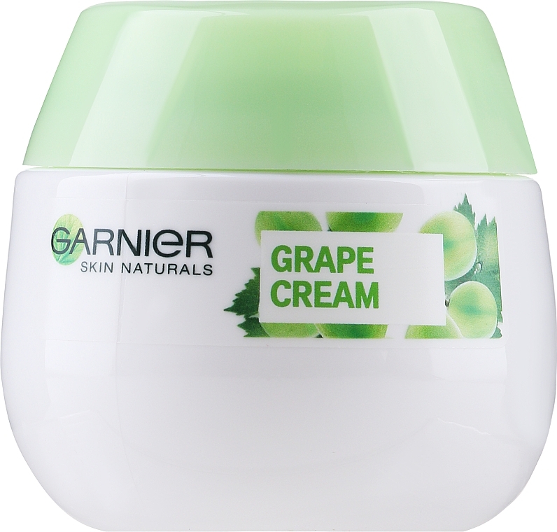Nawilżający krem na dzień do skóry normalnej i mieszanej - Garnier Skin Naturals Botanical Cream With Grape Water