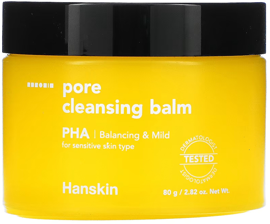 Balsam oczyszczający do skóry wrażliwej - Hanskin Pore Cleansing Balm PHA — Zdjęcie N1