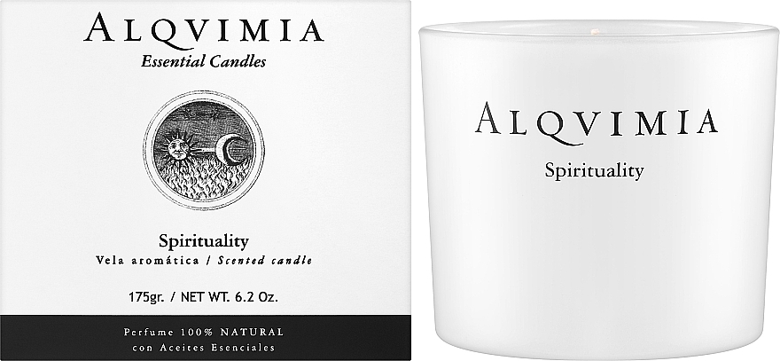 Świeca zapachowa - Alqvimia Spirituality Scented Candle  — Zdjęcie N2
