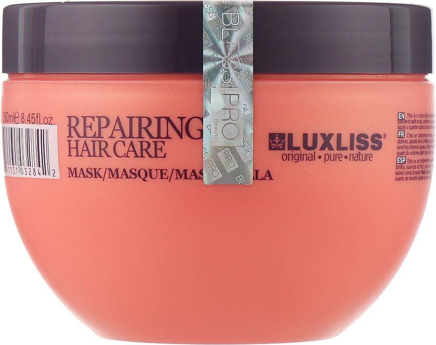 Rewitalizująca maska do włosów - Luxliss Repairing Hair Care Mask — Zdjęcie N1