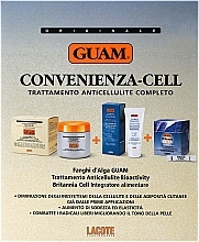 Kup Zestaw - Guam Convenienza Body Slimming Kit (mask/500g + b/cr/200ml + cell/30x12ml)