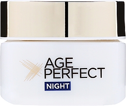 Krem przeciw odwodnieniu na noc - L'Oreal Paris Age Perfect Re-Hydrating Night Cream — фото N1
