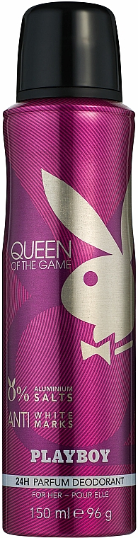 Playboy Queen of the Game - Perfumowany dezodorant w sprayu — фото N1