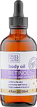 Olejek do ciała z minerałami z Morza Martwego i retinolem - Dead Sea Collection Retinol Body Oil — Zdjęcie N1