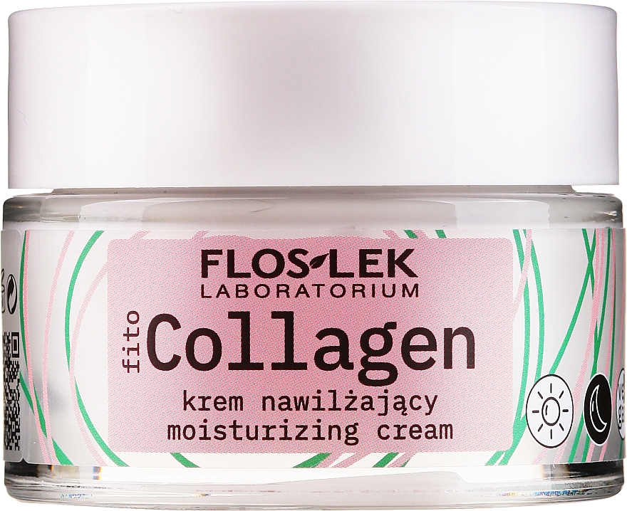 Krem do twarzy z fitokolagenem - Floslek Pro Age Moisturizing Cream With Phytocollagen — Zdjęcie N1