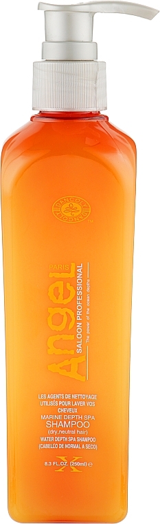 Szampon do włosów suchych i normalnych - Angel Professional Paris Shampoo for dry and Normal Hair — Zdjęcie N1