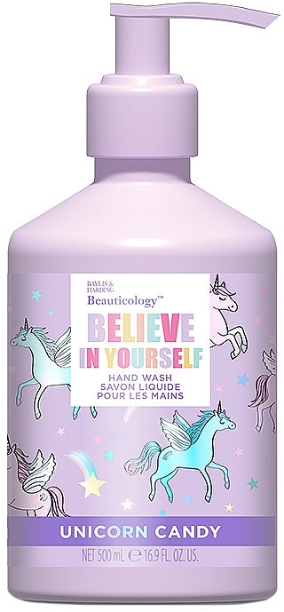 Mydło do rąk - Baylis & Harding Beauticology Believe In Yourself Unicorn Candy Hand Wash — Zdjęcie N1