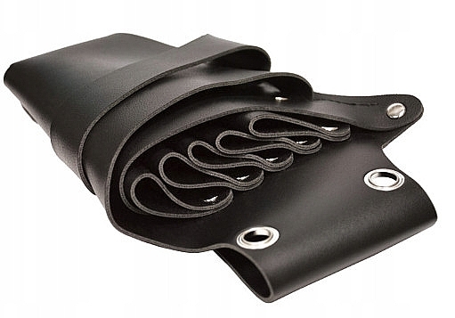 Torba na narzędzia fryzjerskie 22,5x15,5 cm, czarna - Xhair — Zdjęcie N3