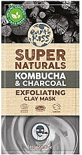 Kup Złuszczającą maseczka do twarzy z glinką - Earth Kiss Kombucha & Charcoal Exfoliating Clay Mask