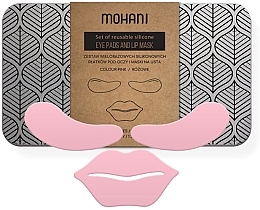 Kup Zestaw silikonowych płatków pod oczy i maski na usta wielokrotnego użytku - Mohani