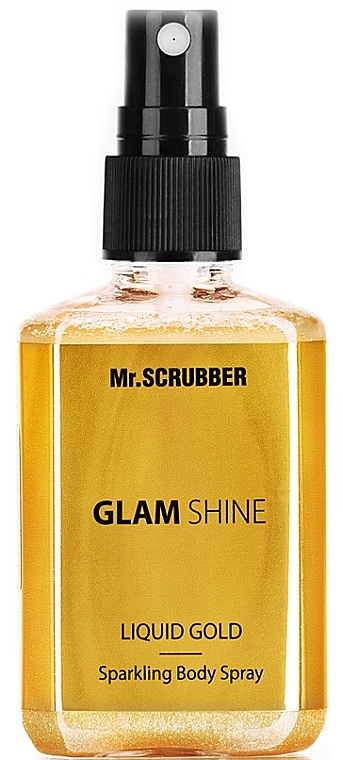 Rozświetlający spray do ciała - Mr.Scrubber Glam Shine Liquid Gold Sparkling Body Spray — Zdjęcie N1