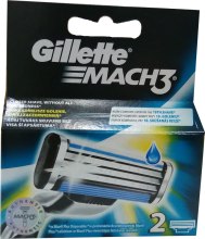 Wymienne wkłady do maszynki, 2 szt. - Gillette Mach3 — Zdjęcie N3