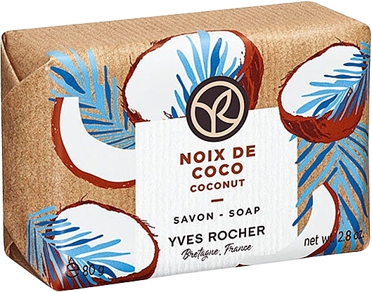 Mydło w kostce Kokos - Yves Rocher Coconut Soap — Zdjęcie N1