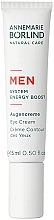 Energetyzujący krem pod oczy dla mężczyzn - Annemarie Borlind Men System Energy Boost Eye Cream — Zdjęcie N1