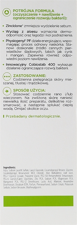 PRZECENA! Aktywny żel do mycia twarzy do skóry tłustej i trądzikowej - Iwostin Purritin Active Gel * — Zdjęcie N3