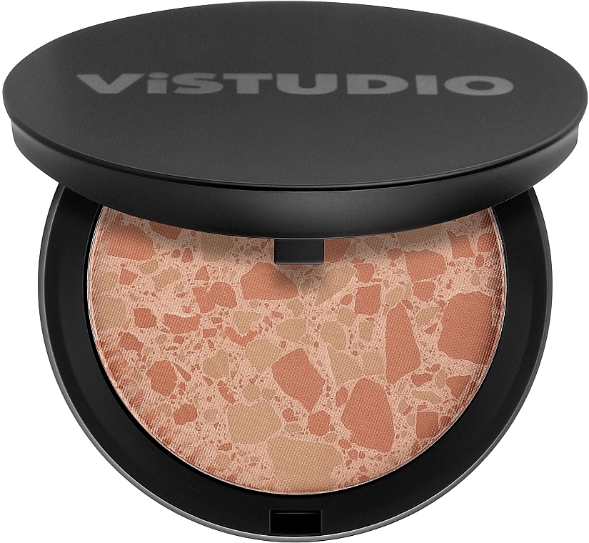 PRZECENA! Puder do twarzy w kompakcie - ViSTUDIO Compact Face Powder Palladio Effect * — Zdjęcie N1