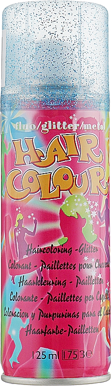 Kolorowo-brokatowy spray do włosów - Sibel Coloured Hair Spray