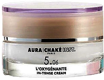 Dotleniający krem do skóry zmęczonej, poszarzałej i niedotlenionej oraz do cery palacza - Aura Chaké L’Oxygenante In-Tense Cream — Zdjęcie N1