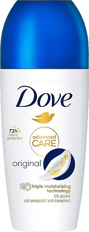 Dezodorant-antyperspirant w kulce Original - Dove Advanced Care Original 72 H — Zdjęcie N1