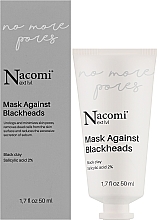 Maska do twarzy przeciw wągrom - Nacomi Next Level Mask Against Blackheads — Zdjęcie N2