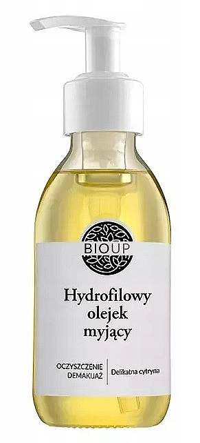 PRZECENA! Hydrofilowy olejek do twarzy - Bioup Hydrophilic Facial Cleansing Oil Delicate Lemon * — Zdjęcie N2