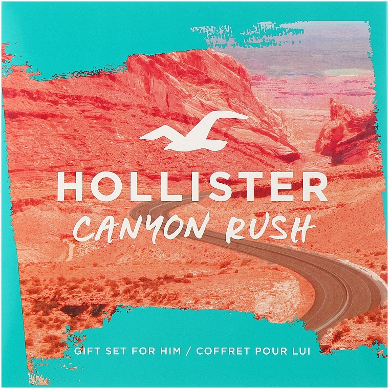 Hollister Canyon Rush For Him - Zestaw (edt 50 ml + edt 15 ml) — Zdjęcie N1