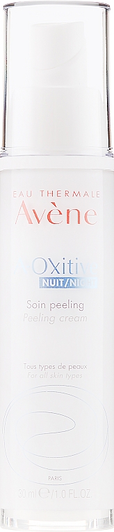 Rozświetlający peeling w kremie do twarzy na noc - Avene A-Oxitive Night Peeling Cream — Zdjęcie N2
