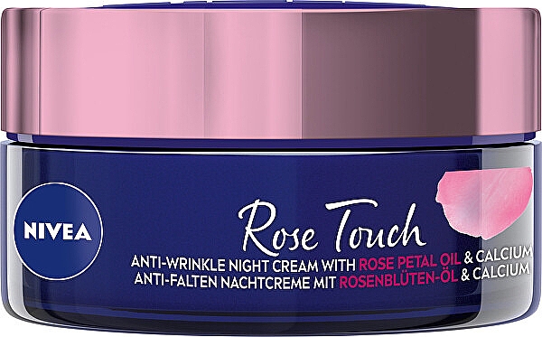 Przeciwzmarszczkowy Krem na noc	 - NIVEA Rose Touch Anti-Wrinkle Night Cream — Zdjęcie N1