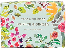 Kup Mydło złuszczające w kostce z pumeksem i imbirem - Vera & The Birds Pumice & Ginger Body Scrub Soap