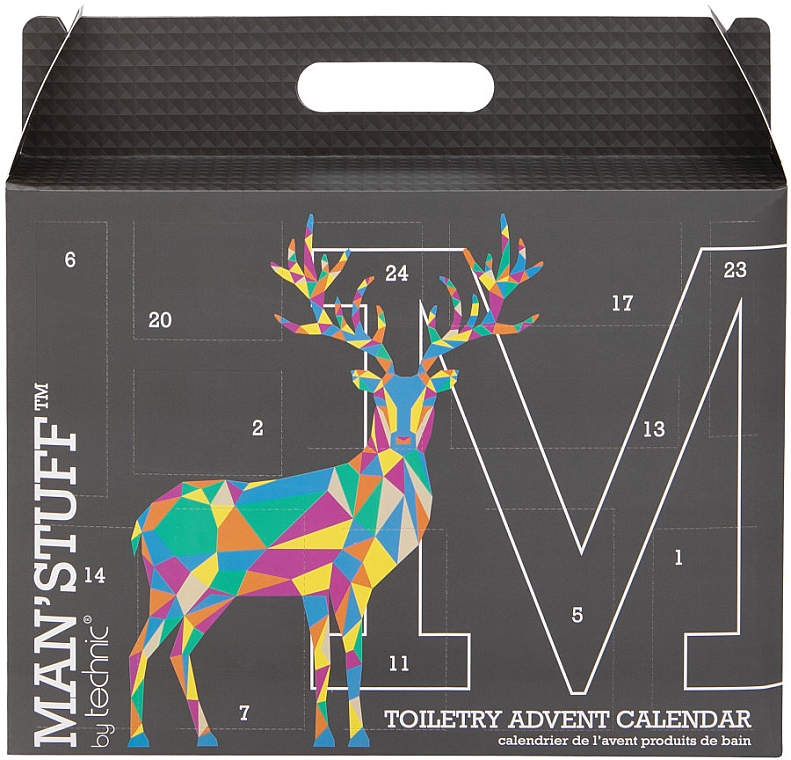 Kalendarz adwentowy dla mężczyzn, 24 produkty - Man’Stuff Toiletry Advent Calendar — Zdjęcie N1