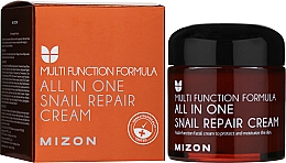 Wielofunkcyjny krem ze śluzem ślimaka - Mizon All In One Snail Repair Cream — Zdjęcie N2