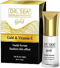 Kup Serum do twarzy ze złotem i witaminą E - Dr.Sea Gold & Vitamin E Radiant Skin Effect Serum