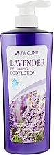 Balsam do ciała z ekstraktem z lawendy - 3W Clinic Lavender Relaxing Body Lotion — Zdjęcie N2