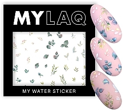 Zestaw naklejek na paznokcie - MylaQ My Water Sticker My Green Leaf — Zdjęcie N2
