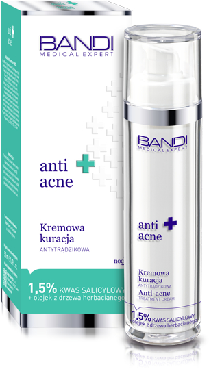 Kremowa kuracja antytrądzikowa - Bandi Medical Expert Anti Acne